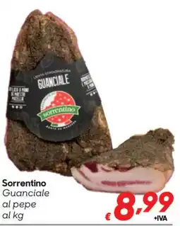 Pac Cash&Carry Sorrentino Guanciale al pepe offerta