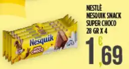Netto Supermercati Nesquik snack super choco offerta