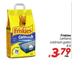 Pac Cash&Carry Friskies Lettiera catfresh gatto offerta