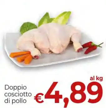 Doppio cosciotto di pollo