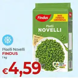 Supermercati Nonna Isa Piselli Novelli Findus offerta