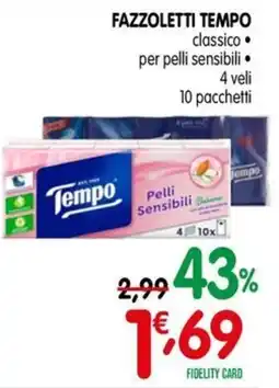D'Ambros Fazzoletti Tempo classico per pelli sensibili offerta