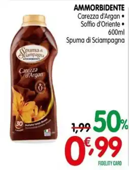 D'Ambros Spuma di Sciampagna Carezza d'Argan offerta