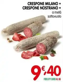 D'Ambros Crespone milano crespone nostrano offerta