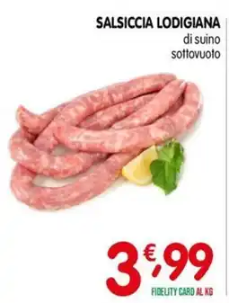 D'Ambros SalsICCIA LODIGIANA di suino sottovuoto offerta