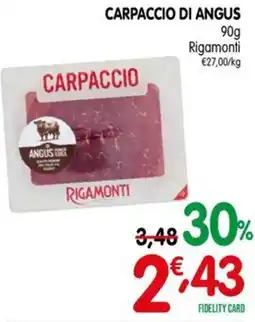 D'Ambros Carpaccio di Angus Rigamonti offerta
