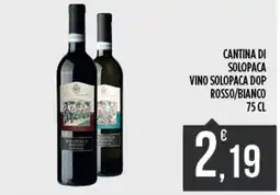 Supermercato Pollio Vino Solopaca Dop Rosso/Bianco offerta