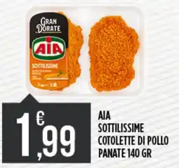 Supermercato Pollio AIA Sottilissime Cotolette di Pollo offerta
