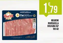 Supermercato Pollio Negroni mortadella Bologna IGP offerta