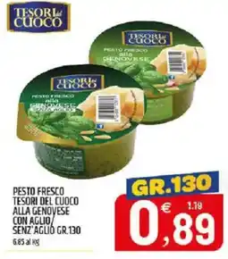 Ard Discount Pesto fresco Tesori del cuoco alla genovese con aglio offerta