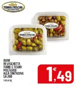 Ard Discount Olive in vaschetta Terre e Tesori offerta