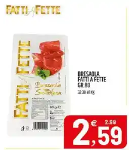Ard Discount Bresaola Fatti a Fette offerta