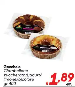 Pac Cash&Carry Gecchele Ciambellone offerta