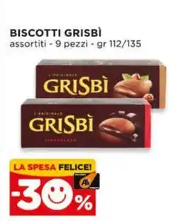 Alì Supermercati Biscotti Grisbi offerta