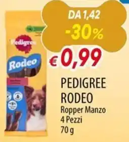 IperFamila Pedigree Rodeo Ropper Manzo offerta