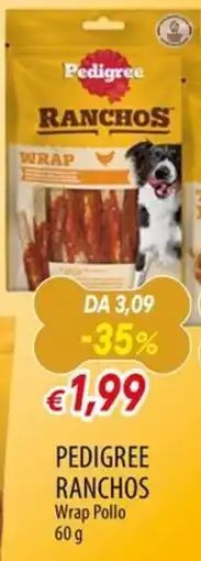 IperFamila Pedigree Ranchos Wrap Pollo offerta