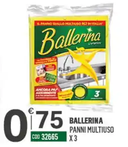 Tutto Risparmio Cash&Carry Ballerina panni multiuso offerta