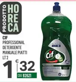 Tutto Risparmio Cash&Carry Cif professional detergente manuale piatti offerta