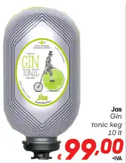 Pac Cash&Carry Jas Gin tonic keg offerta