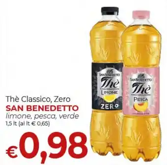 Thè Classico, Zero SAN BENEDETTO