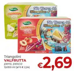 Maxi Nonna Isa Triangolini Valfrutta pera, pesca offerta
