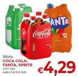 Maxi Nonna Isa Bibita COCA COLA, FANTA, SPRITE offerta