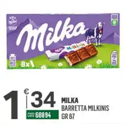 Tutto Risparmio Cash&Carry Milka barretta milkinis offerta