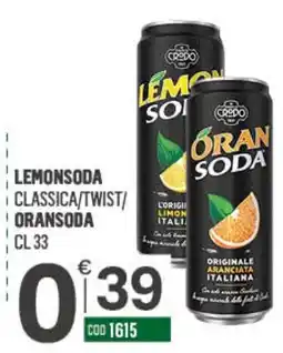 Tutto Risparmio Cash&Carry Lemonsoda Oransoda Crepo offerta