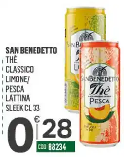 Tutto Risparmio Cash&Carry San Benedetto Thè Classico offerta