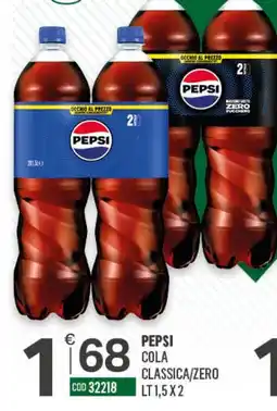 Tutto Risparmio Cash&Carry Pepsi Cola Classica/Zero offerta