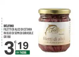 Tutto Risparmio Cash&Carry Delfino filetti di alici offerta