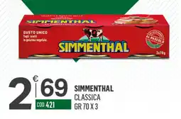 Tutto Risparmio Cash&Carry Simmenthal classica offerta