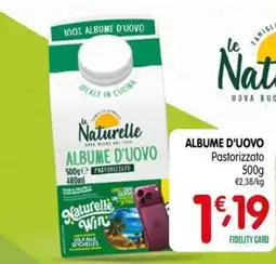 D'Ambros Album d'uovo Naturelle offerta