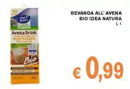 D'Italy Avena Drink Bio Idea Natura offerta