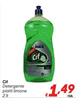 Pac Cash&Carry Cif Detergente piatti limone offerta