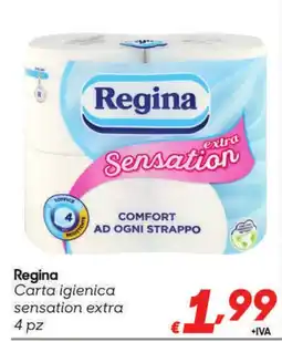 Pac Cash&Carry Regina carta igienica sensation extra offerta