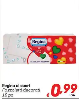 Pac Cash&Carry Regina di cuori Fazzoletti decorati offerta