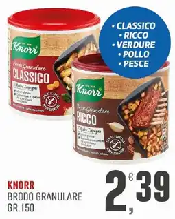 Maxipiù Knorr brodo granulare offerta