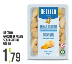Netto Supermercati De Cecco gnocchi di patate senza glutine offerta