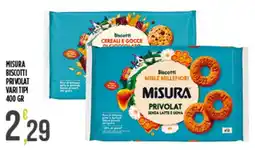 Netto Supermercati Biscotti miele millefiori Misura offerta