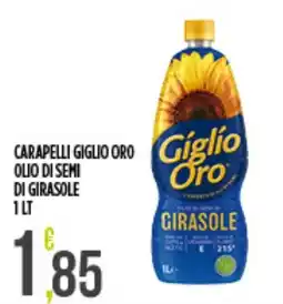 Netto Supermercati Giglio Oro olio di semi di girasole offerta