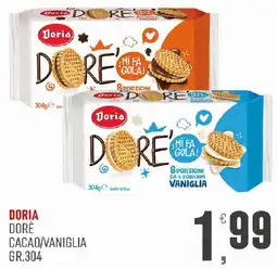 Maxipiù Doria Dorè Cacao/Vaniglia offerta