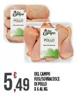 Netto Supermercati Del Campo fusi/sovracosce di pollo offerta