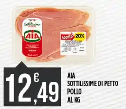 Netto Supermercati AIA sottilissime di petto pollo offerta