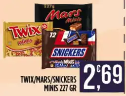 Netto Supermercati Twix/Mars/Snickers Minis offerta