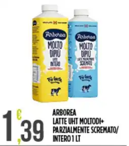 Netto Supermercati Arborea latte UHT Moltodi+ offerta