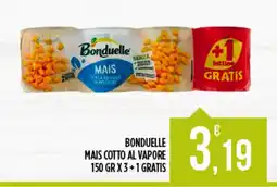 Netto Supermercati Bonduelle mais cotto al vapore offerta