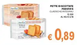 D'Italy Fette biscottate Panvivis offerta