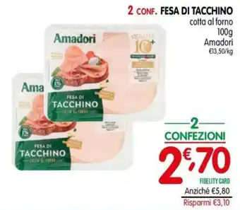 Fesa di tacchino Amadori