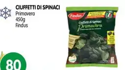 D'Ambros Ciuffetti di spinaci Primavera Findus offerta